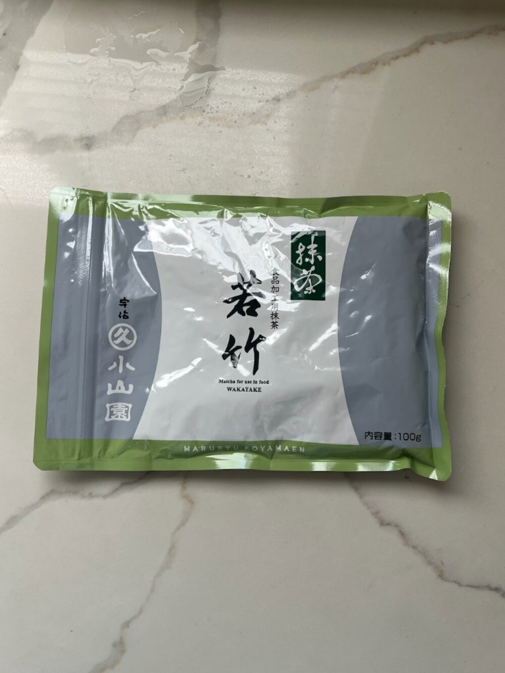 Marukyu Koyamaen Wakatake Matcha 100g Uji Kyoto Japanese Green Tea NEW Sealed
